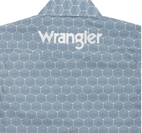 112359471 - Boys Logo Long Sleeve Shirt - Blue