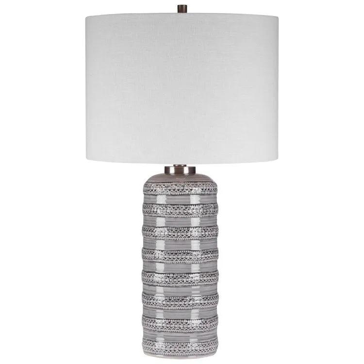 Alenon Light Gray Table Lamp by David Frisch