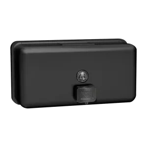 ASI 0345-41 Soap Dispenser - Liquid, Horizontal - Matte Black - 40 oz. - Surface Mounted