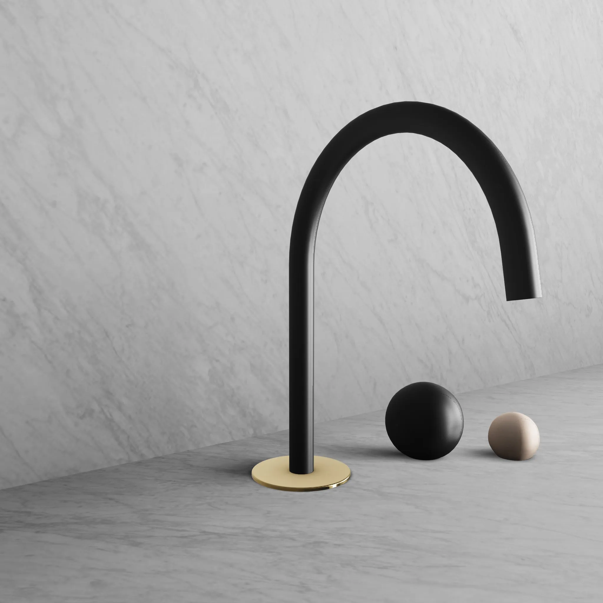 BARiL B35-8009-00L-KJ-100 Two-Handle Deck Mounted Lavatory Faucet