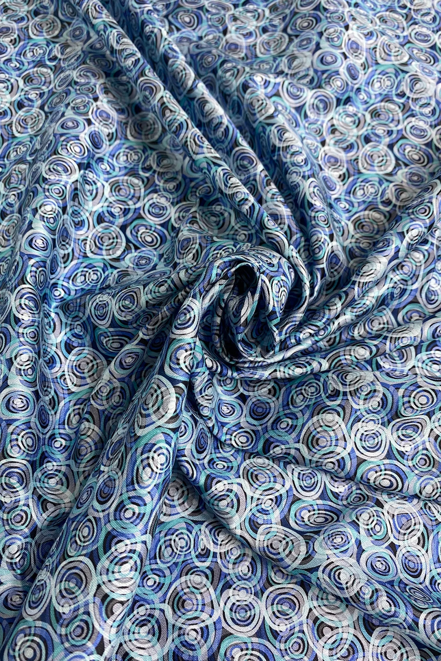 Blue Cotton Digital Prints CDP-019/1