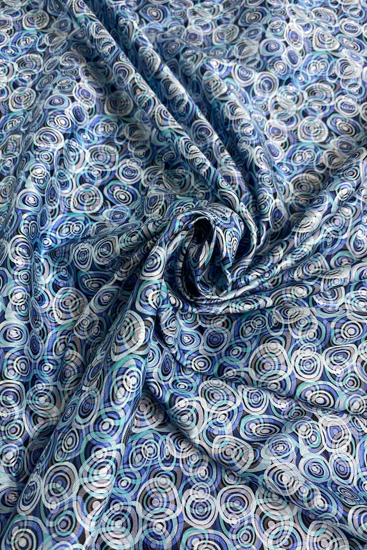 Blue Cotton Digital Prints CDP-019/1