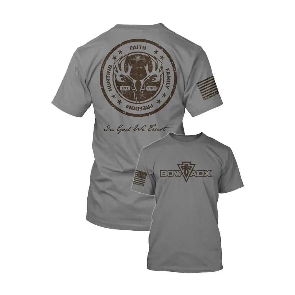 BowAdx Faith. Family. Freedom. T-Shirt