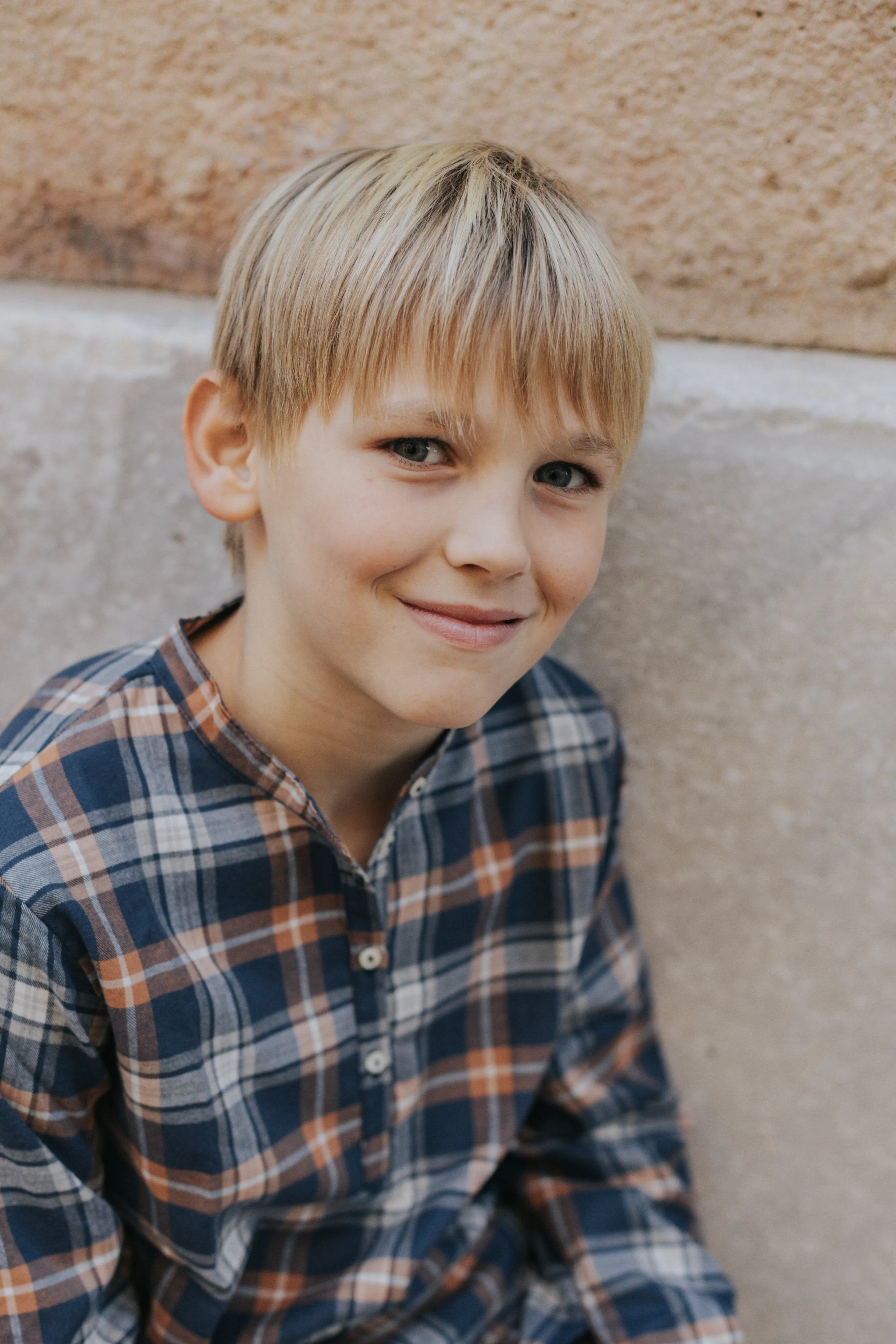 Boy Shirt - Coreana Blue