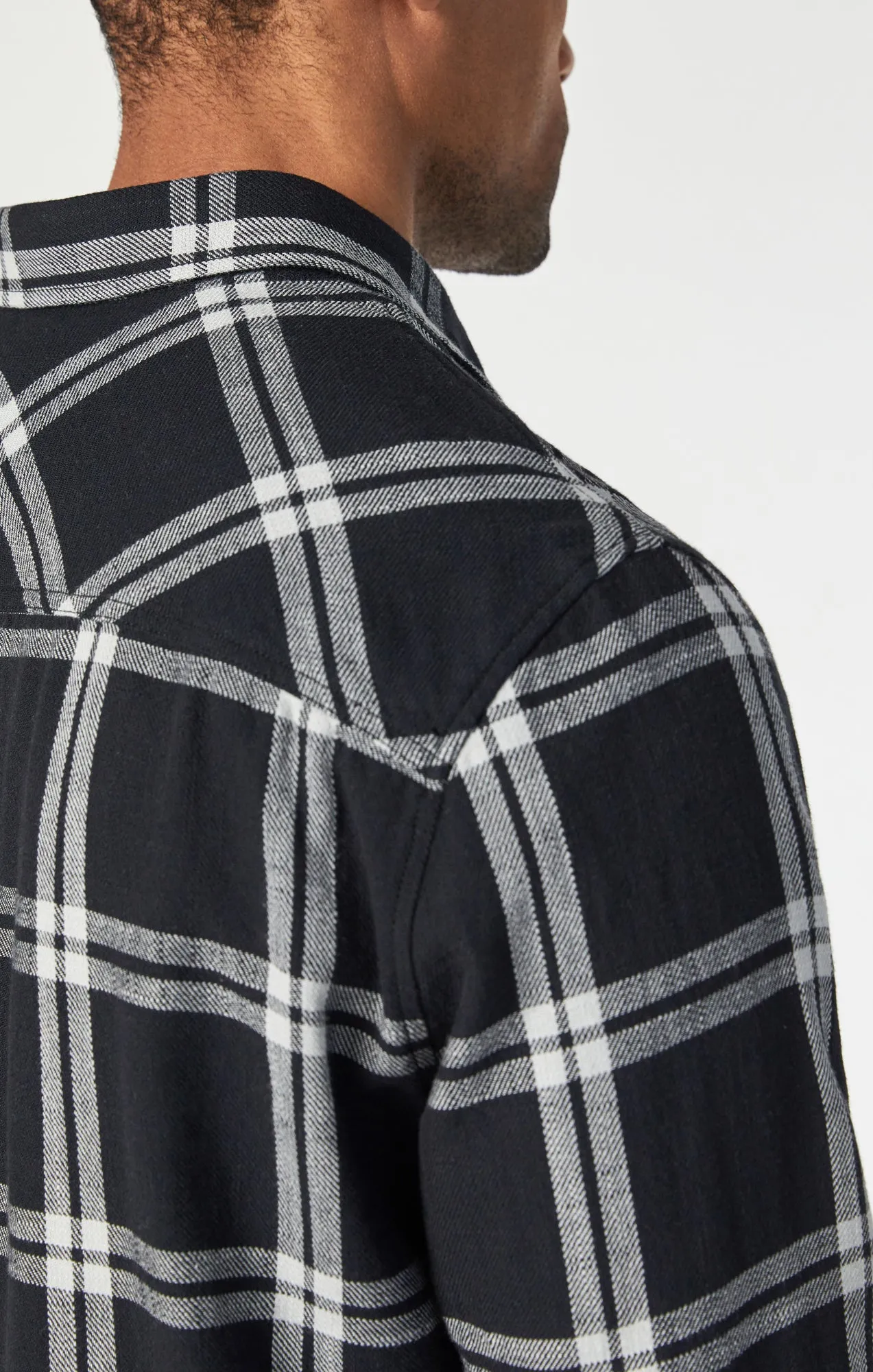 CHECK SHIRT IN BLACK CHECK