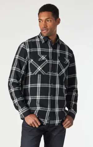 CHECK SHIRT IN BLACK CHECK