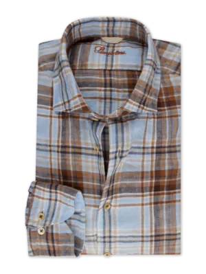 Checked Linen Shirt