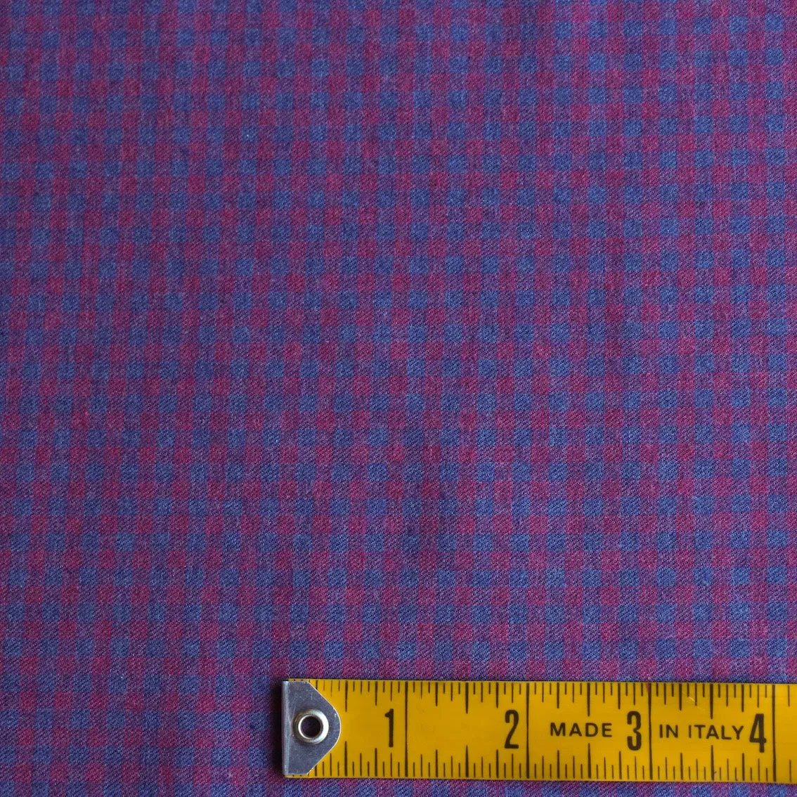 Checkered Berry Brushed Cotton