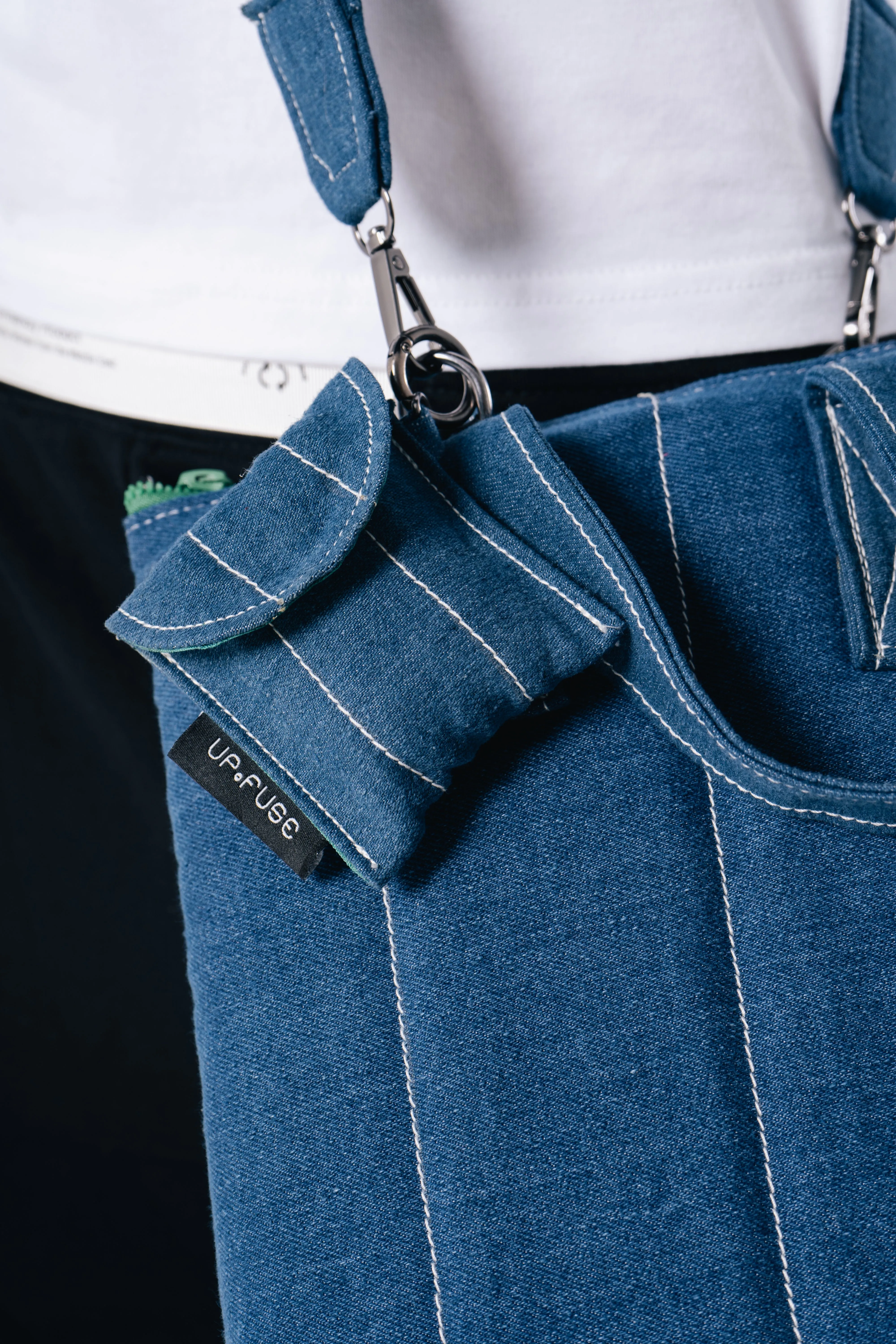 Denim Affair AirPod Case in Black