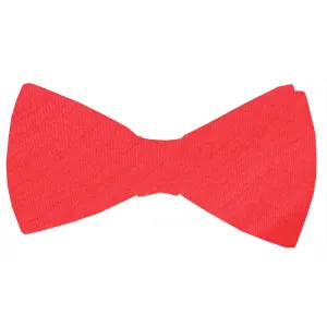 Flame Shantung Bow Tie
