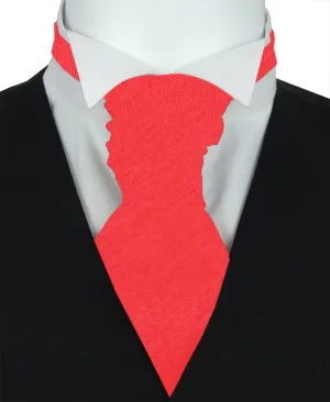 Flame Shantung Boys Wedding Cravat