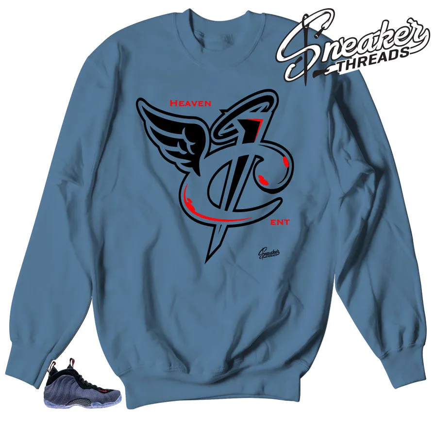 Foamposite Denim Heaven Cent Sweater
