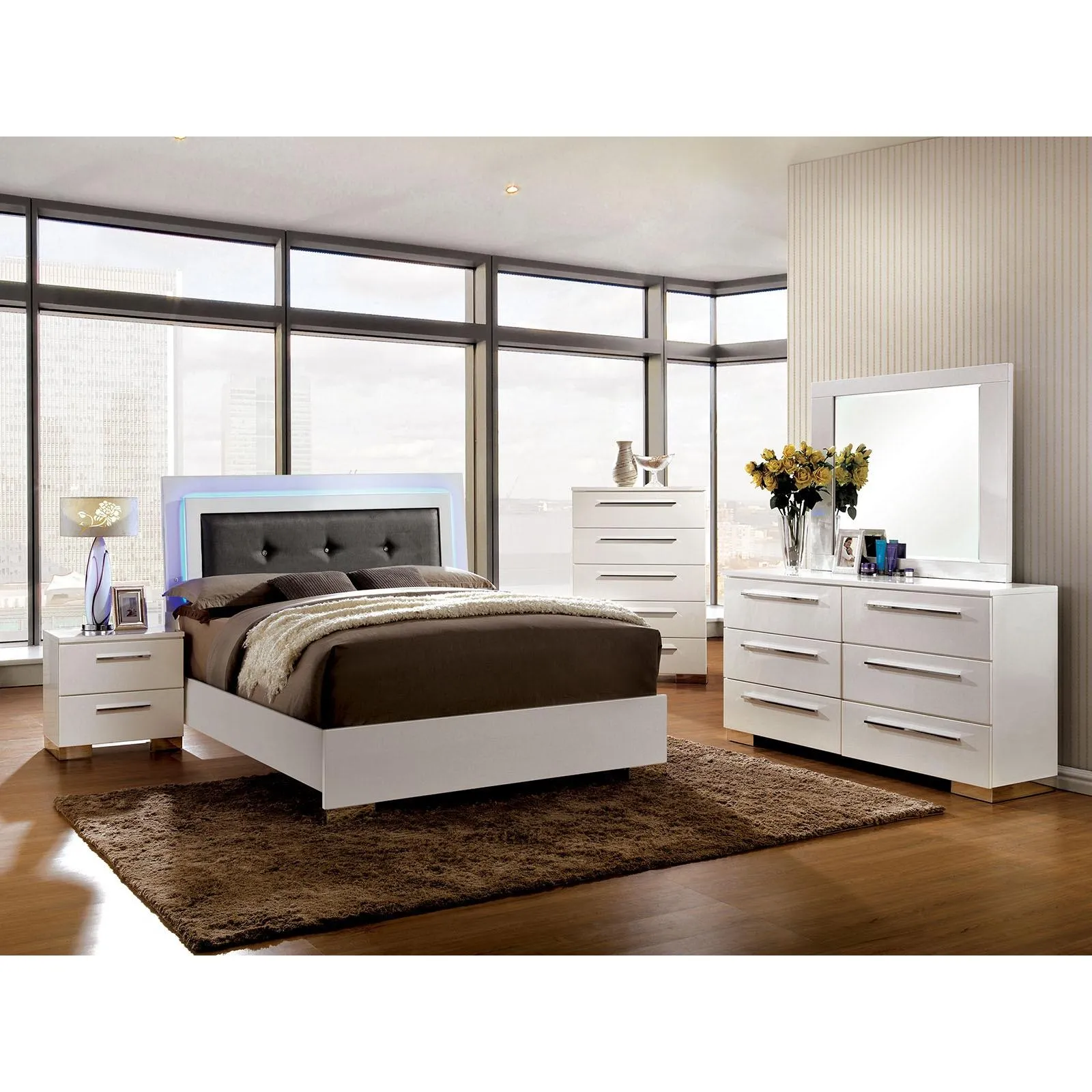 Furniture of America Clementine CM7201EK King Bed