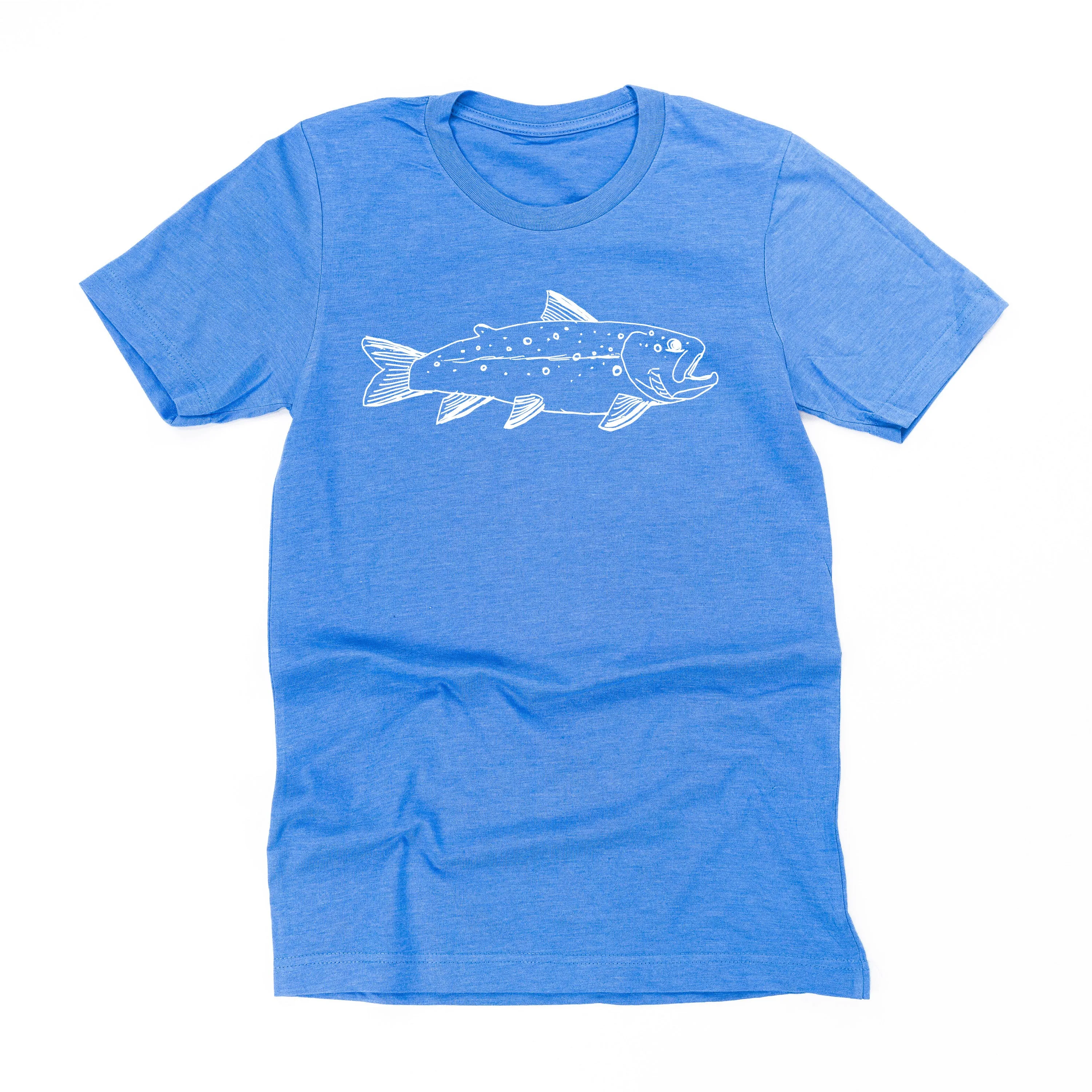 Hand Drawn Brook Trout - Unisex Tee