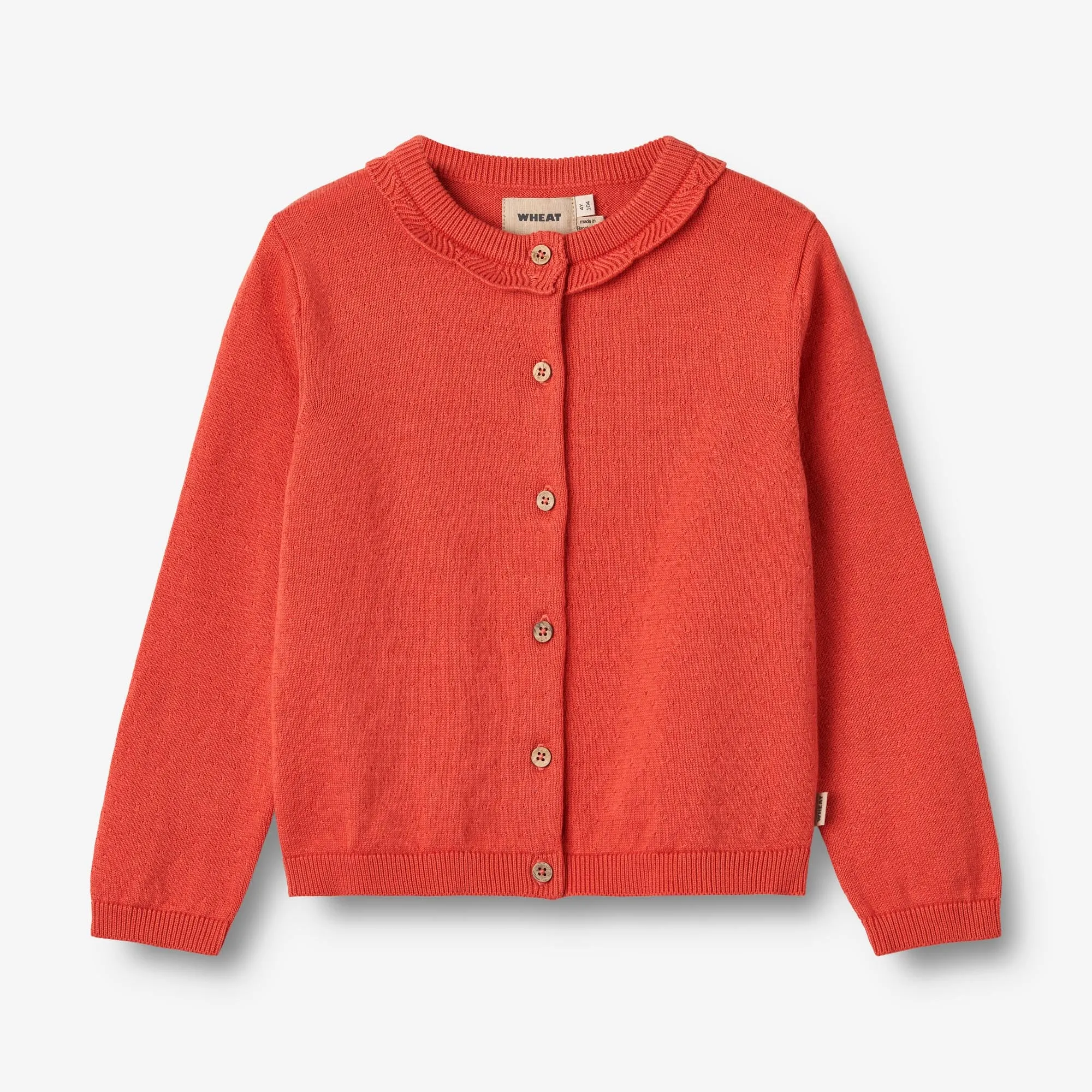 Knit Cardigan Amy - candy red