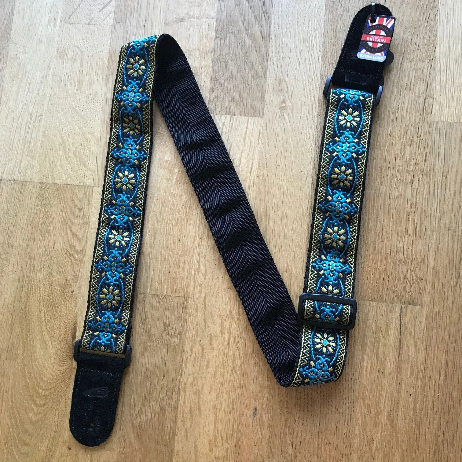 Leathergraft Guitar Strap - Jacquard