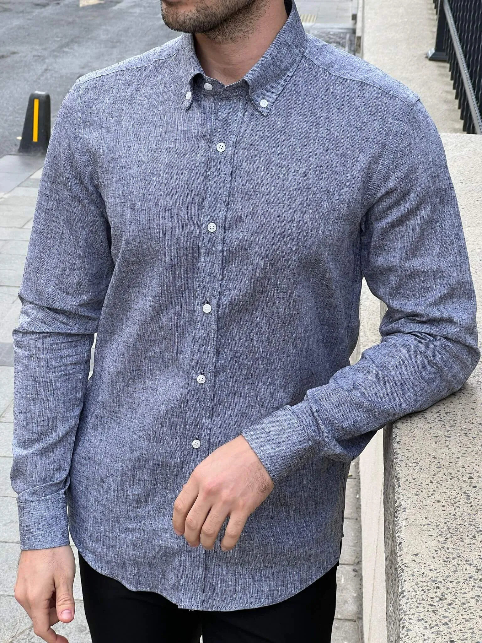 Mauna Gray  Shirt