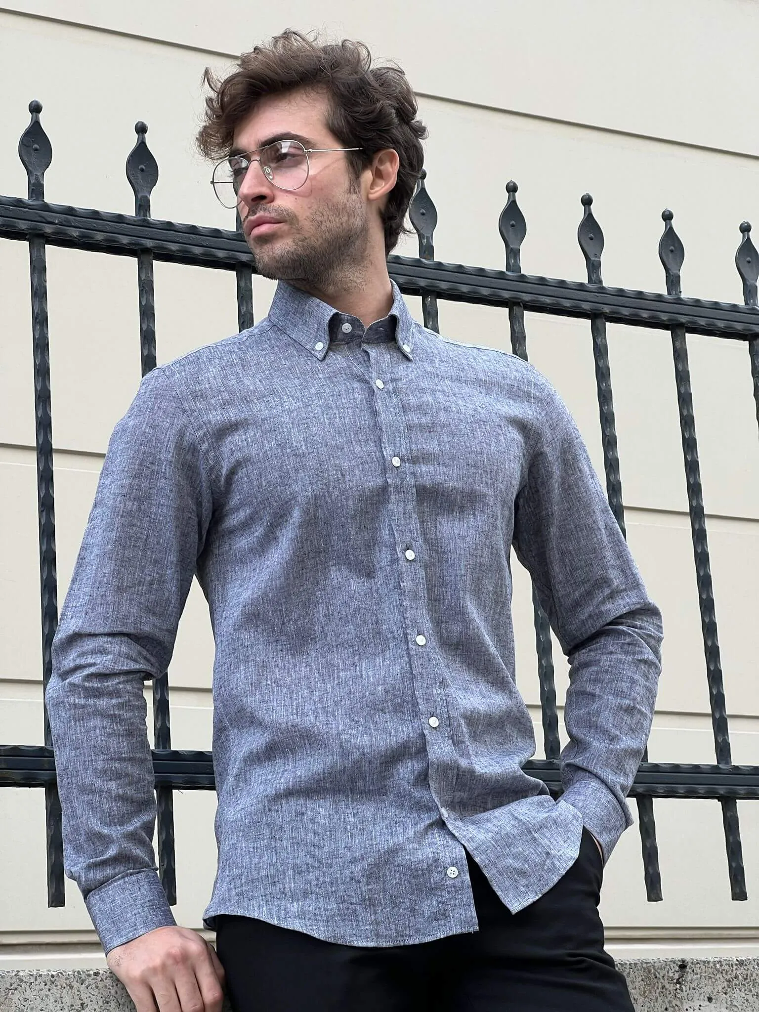 Mauna Gray  Shirt