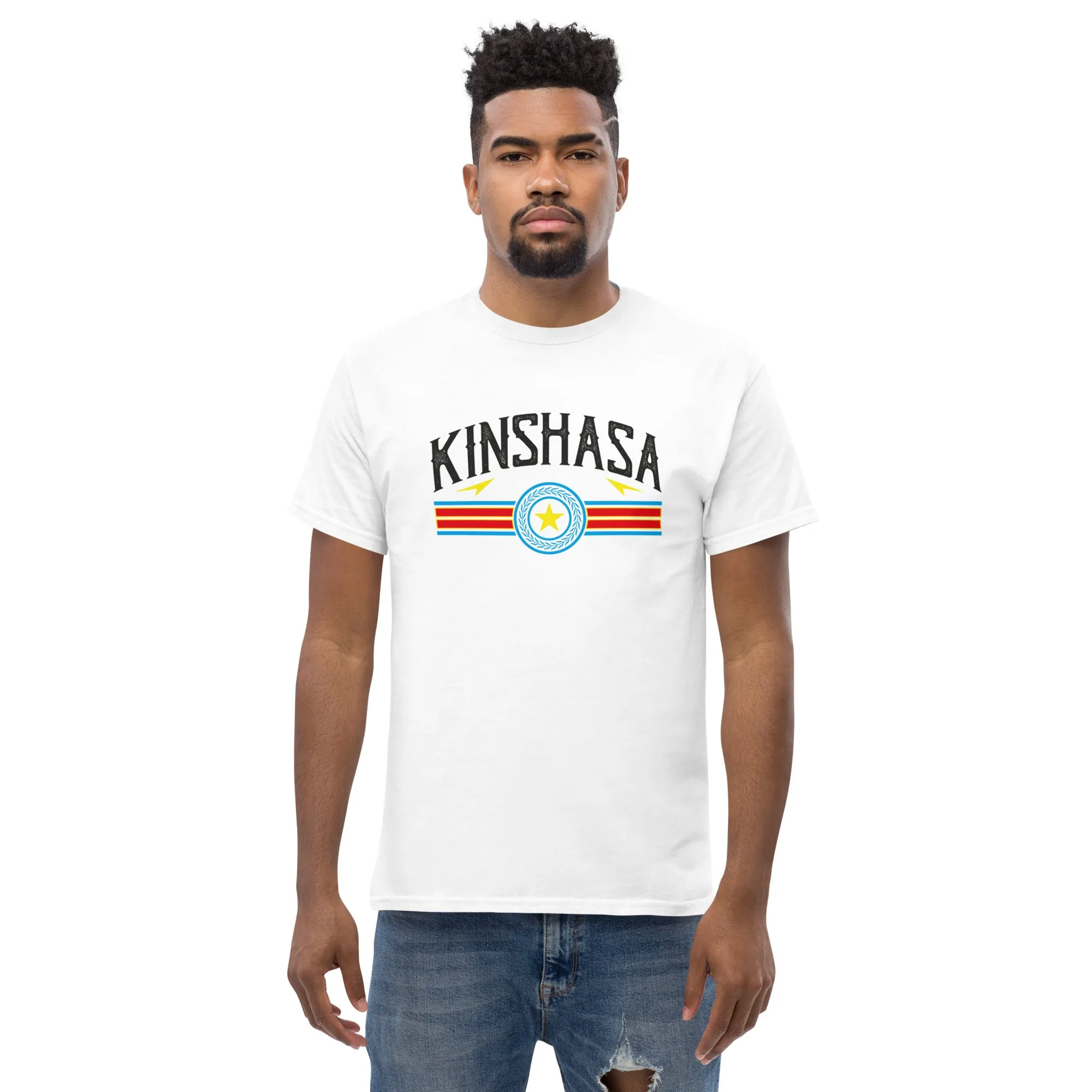 Men's Casual Printed T-Shirt Kinshasa