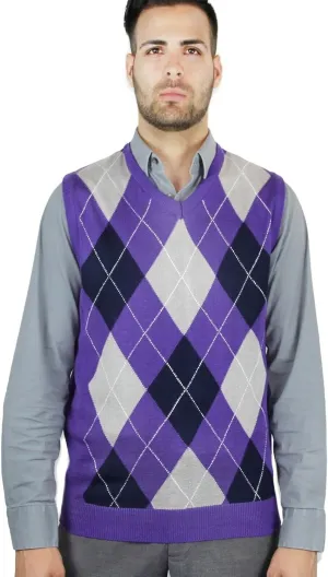 Men's Classic Argyle Sweater Vest