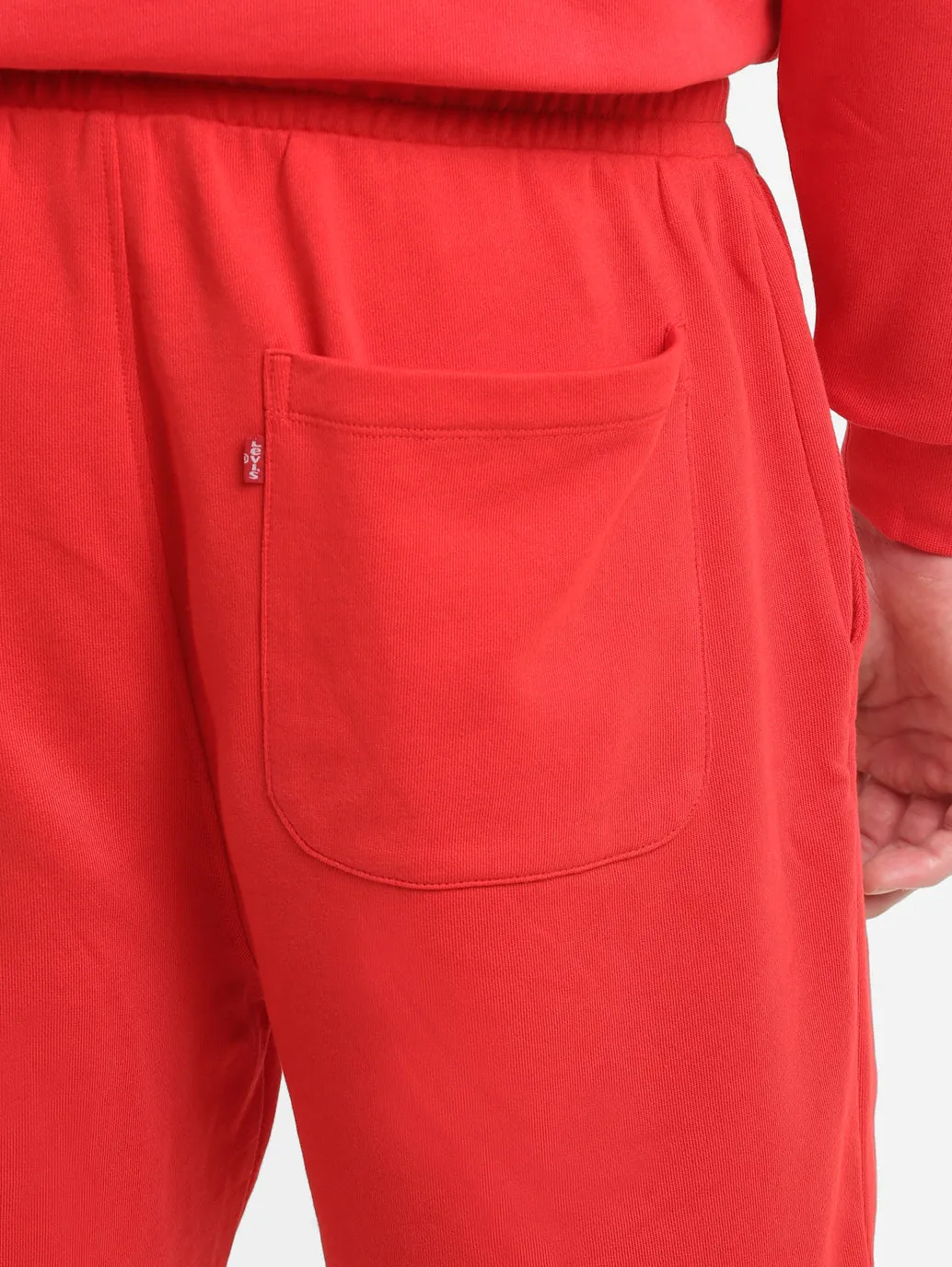 Men's Red Regular Fit Shorts