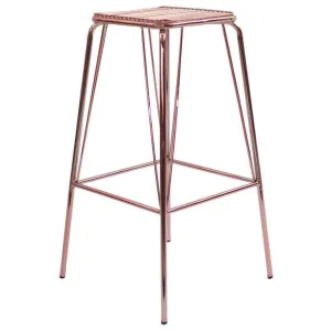 Metallic Wire Barstool