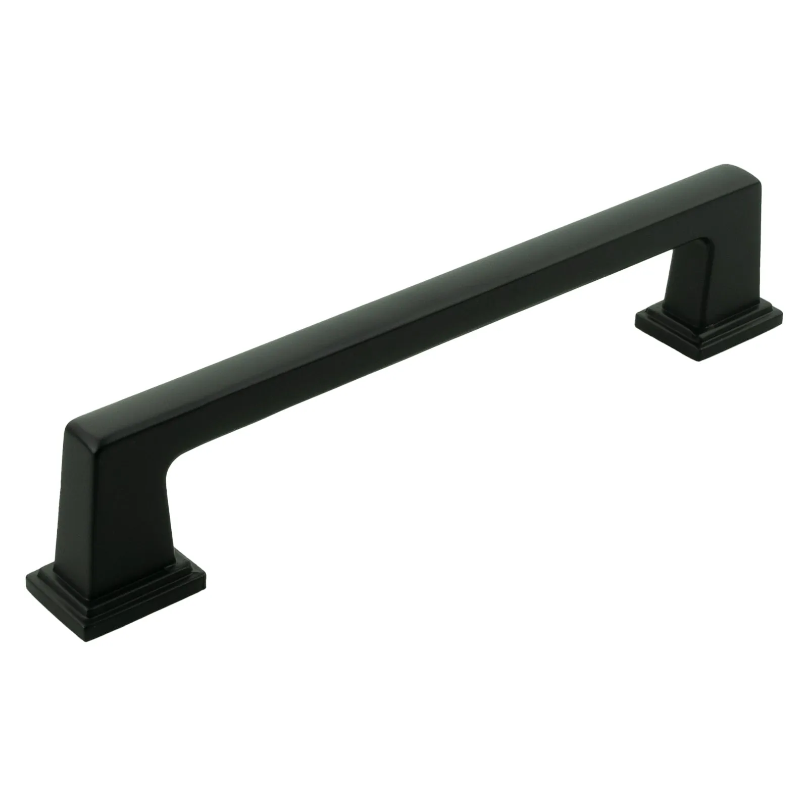 MH1654 Solid Matte Black Cabinet Pulls Handles