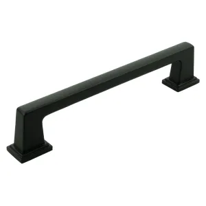 MH1654 Solid Matte Black Cabinet Pulls Handles