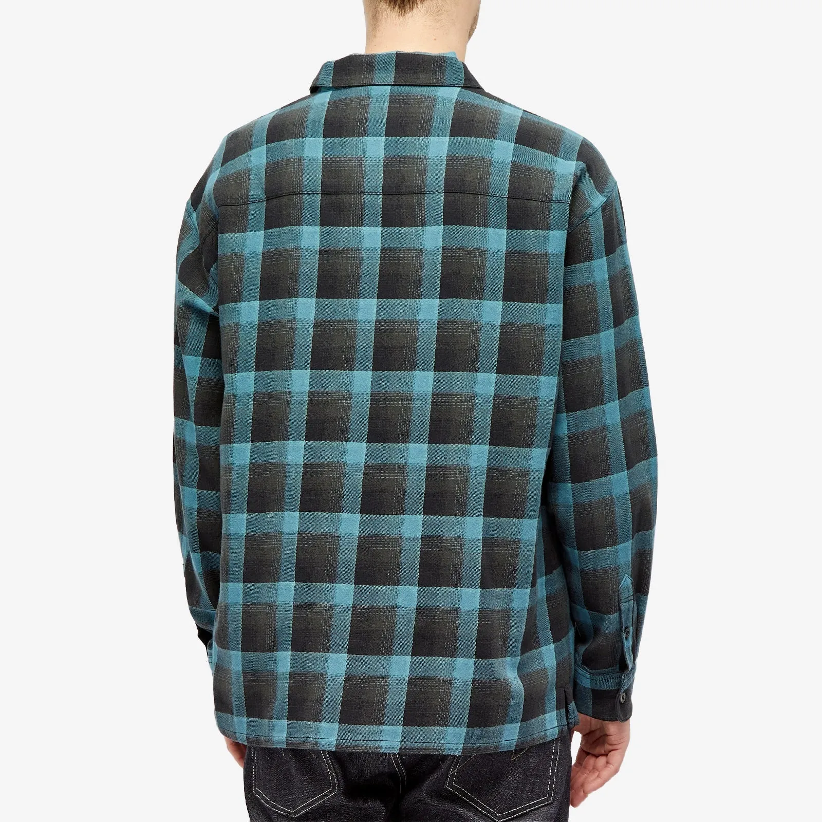 Neighborhood Half Hombre Checked Shirt, Blue