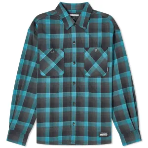 Neighborhood Half Hombre Checked Shirt, Blue
