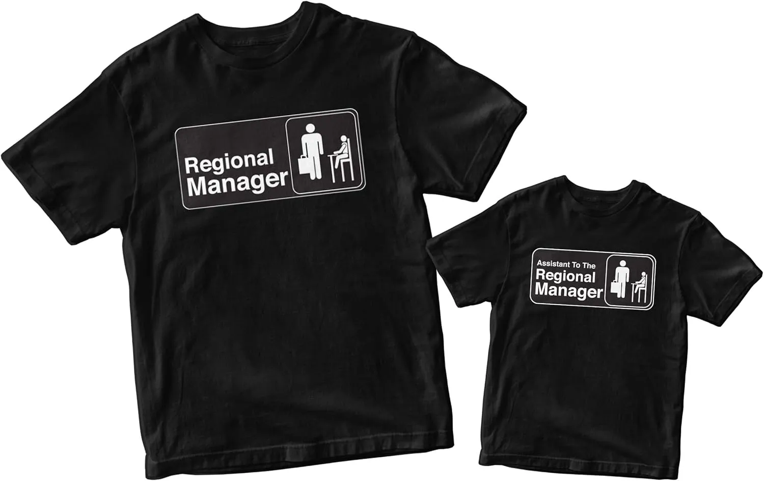 Regional Manager/Assistant to The Regional Manager Matching Family Shirts