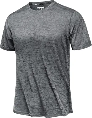 TACVASEN Workout Shirts for Men Short Sleeve Athletic Quick Dry fit Shirts for Running