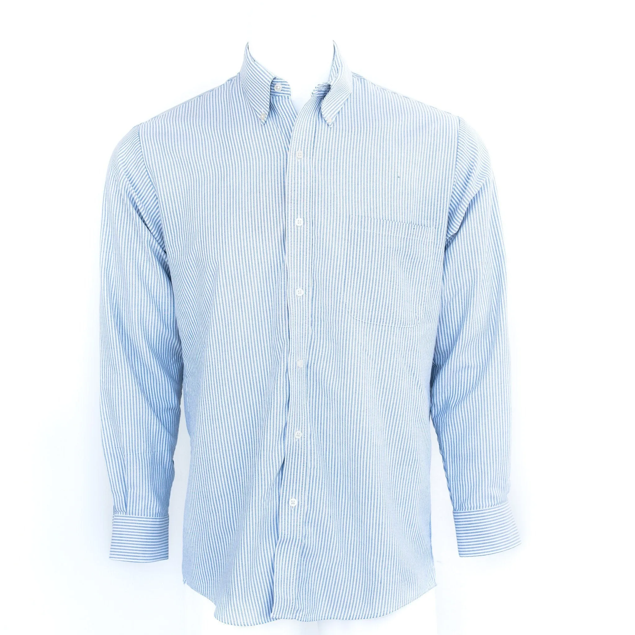 Used B-Grade Standard Stripe Work Shirt Long Sleeve - Mixed Colors