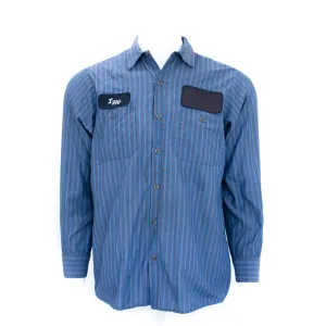 Used B-Grade Standard Stripe Work Shirt Long Sleeve - Mixed Colors