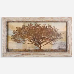 Uttermost Autumn Radiance Sepia Leaf / Floral Art