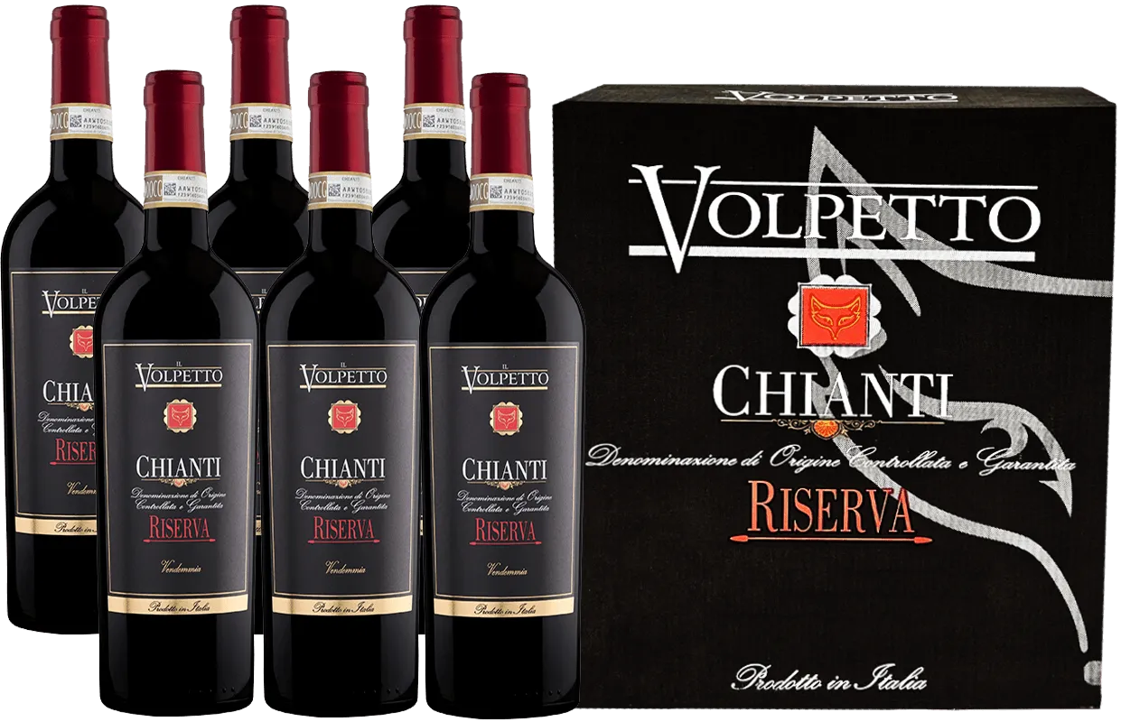 Volpetto Chianti Riserva 6 Bottle Case