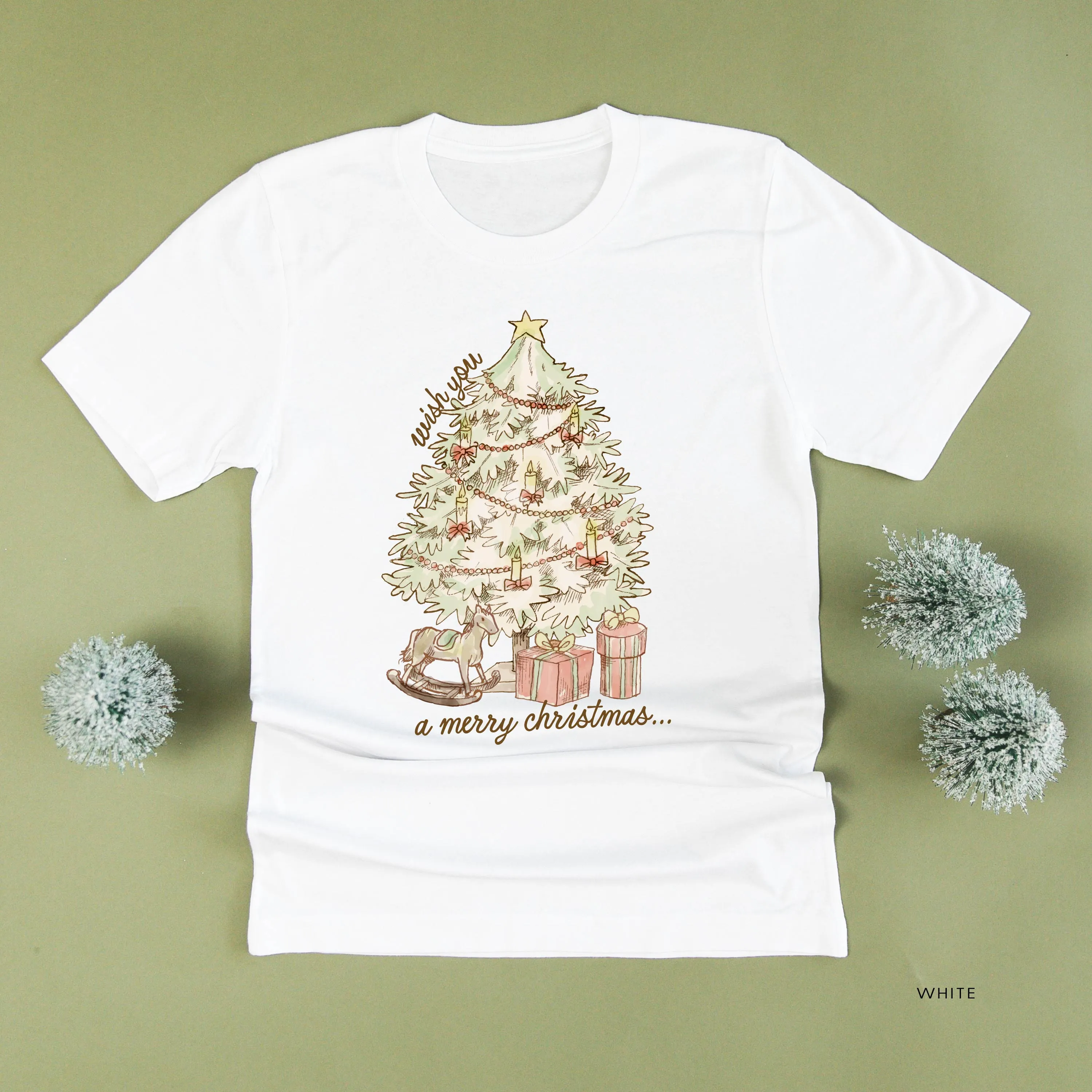 Wish You A Merry Christmas - Unisex Tee