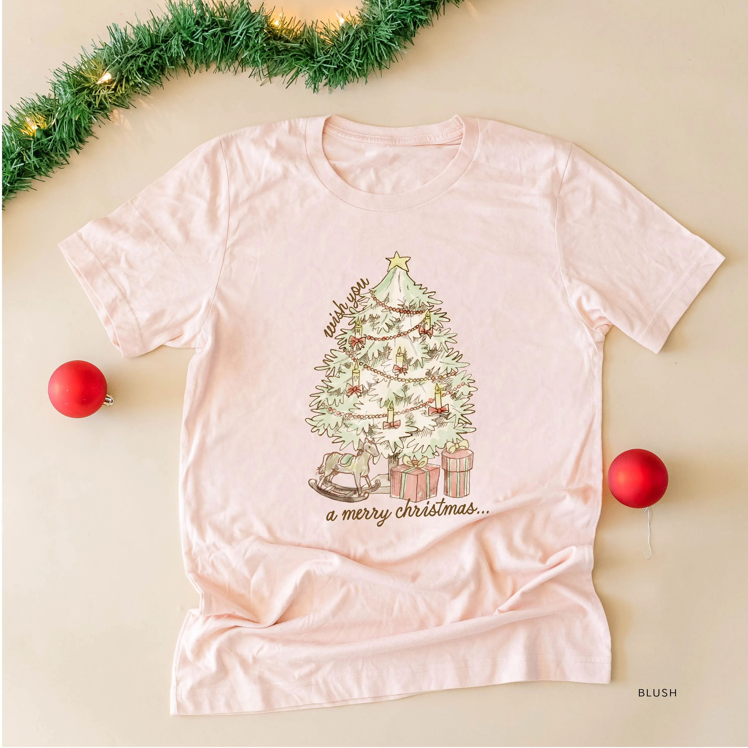 Wish You A Merry Christmas - Unisex Tee