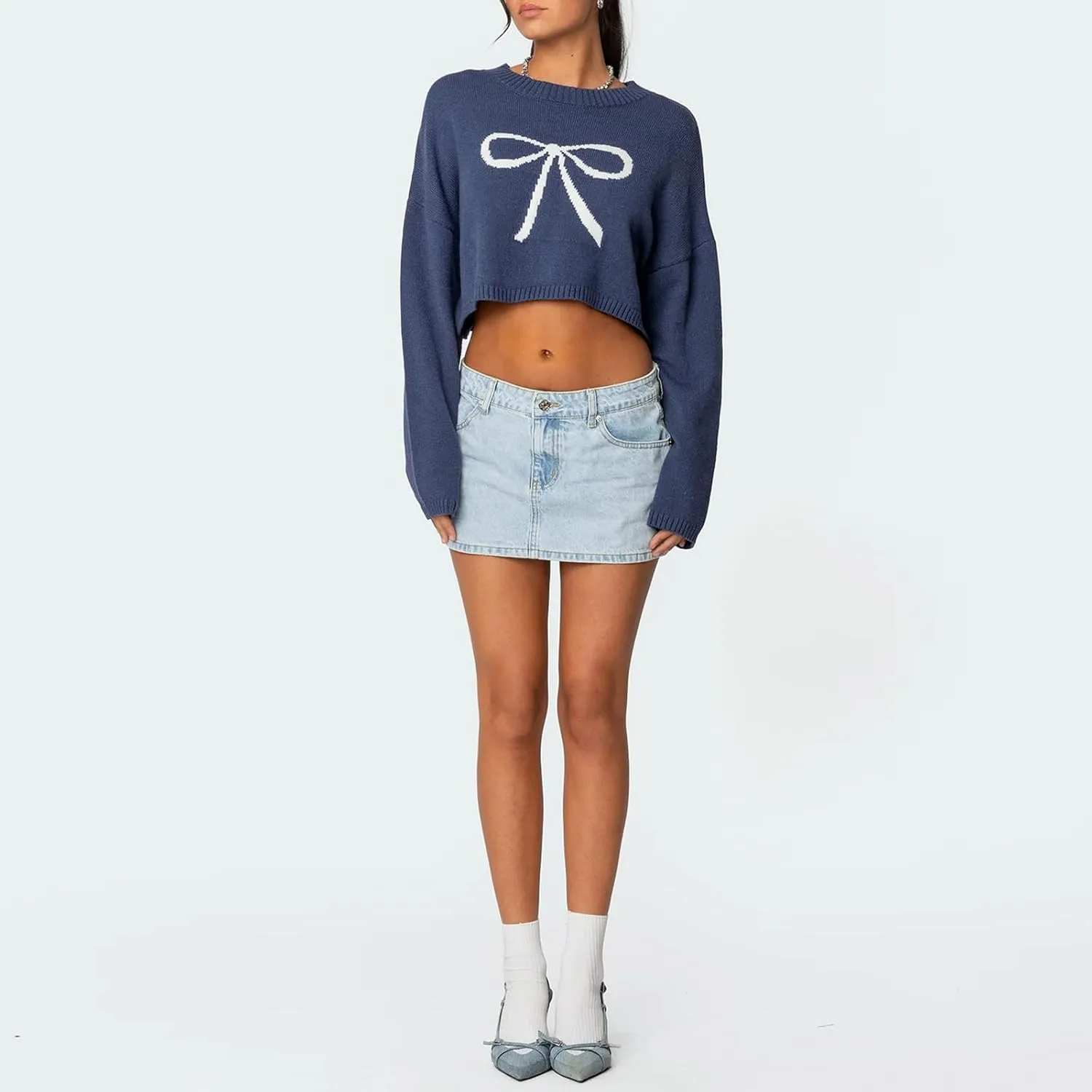 Women Y2k Jean Skirt Low Rise Casual Mini Denim Skirt Retro Button Front Short Cargo Skirt with Pockets