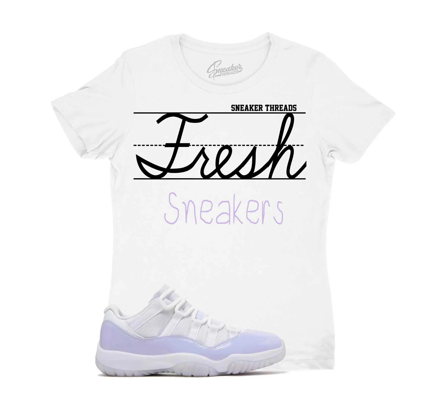 Womens - Pure Violet 11 Fresh Sneakers Shirt