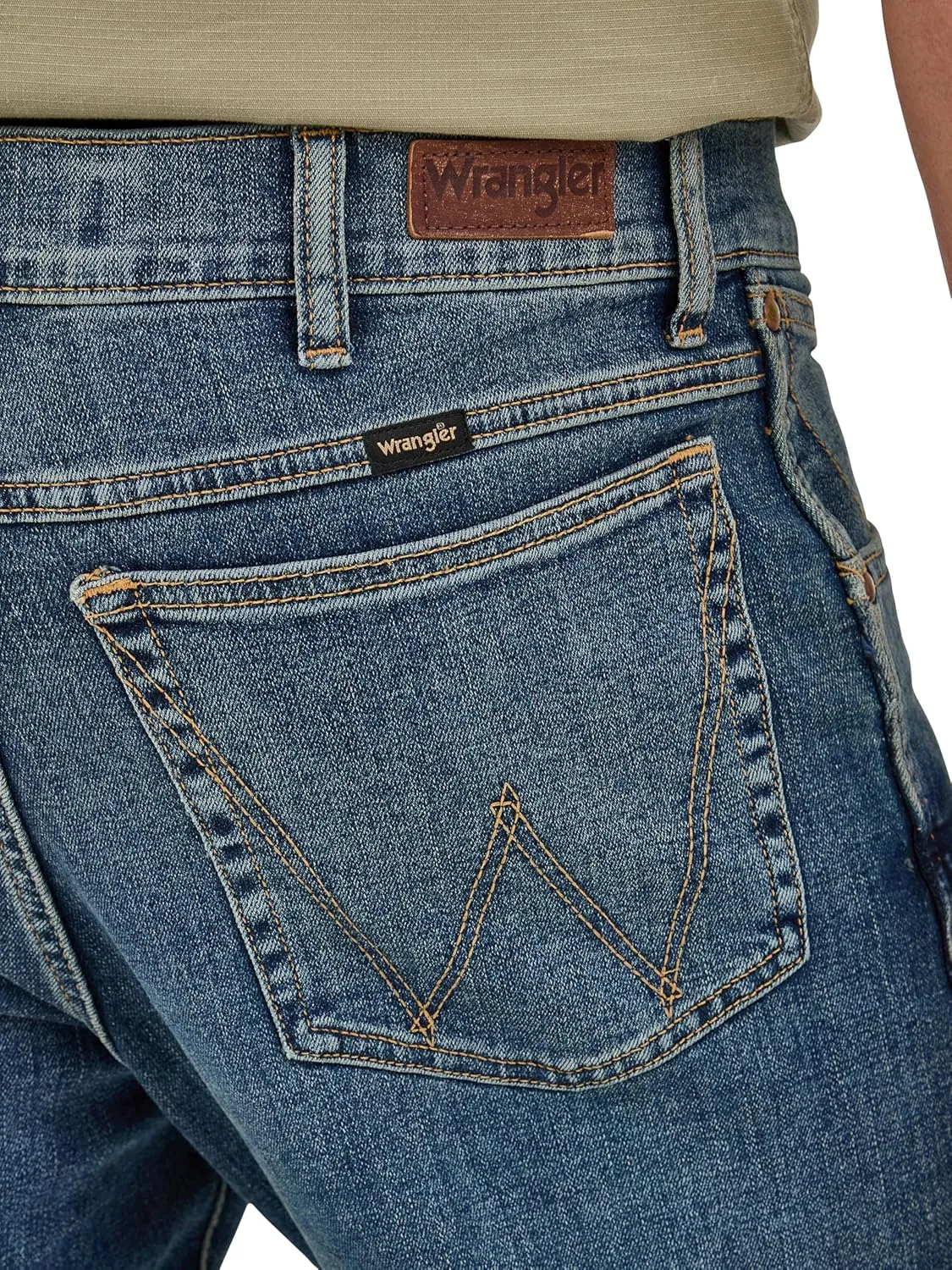 Wrangler Men's Slim Straight Jeans